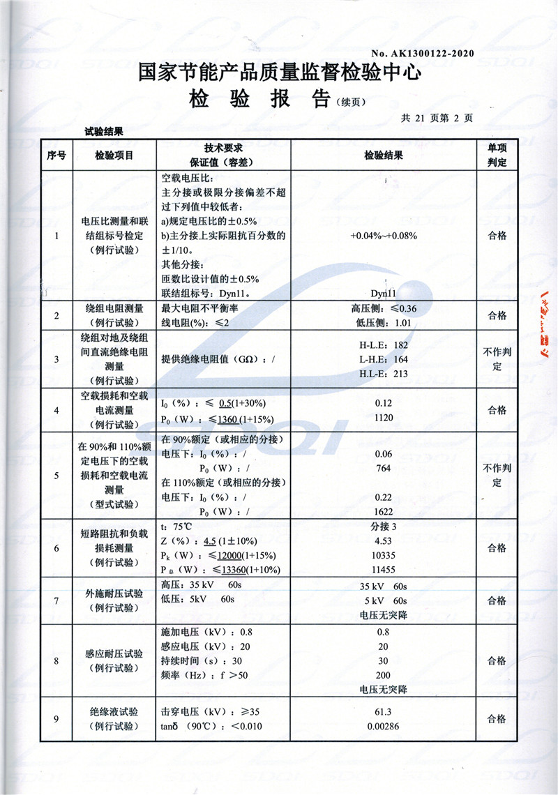 高低压试验报告-S11-1250右玉右玉右玉油浸式变压器-2.jpg